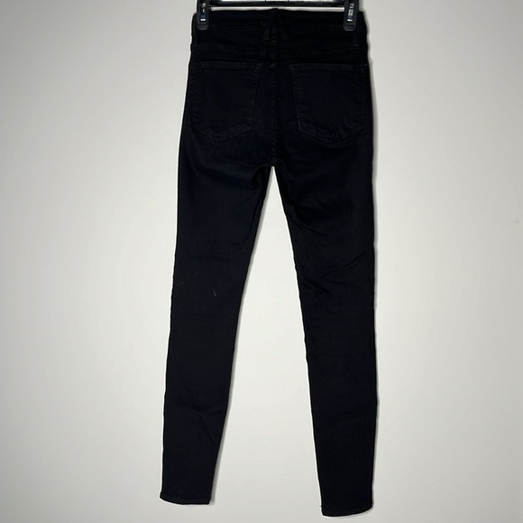 GOOD AMERICAN Good Legs Women’s Black Skinny Leg Jeans Size 0/25 - Picture 2 of 7